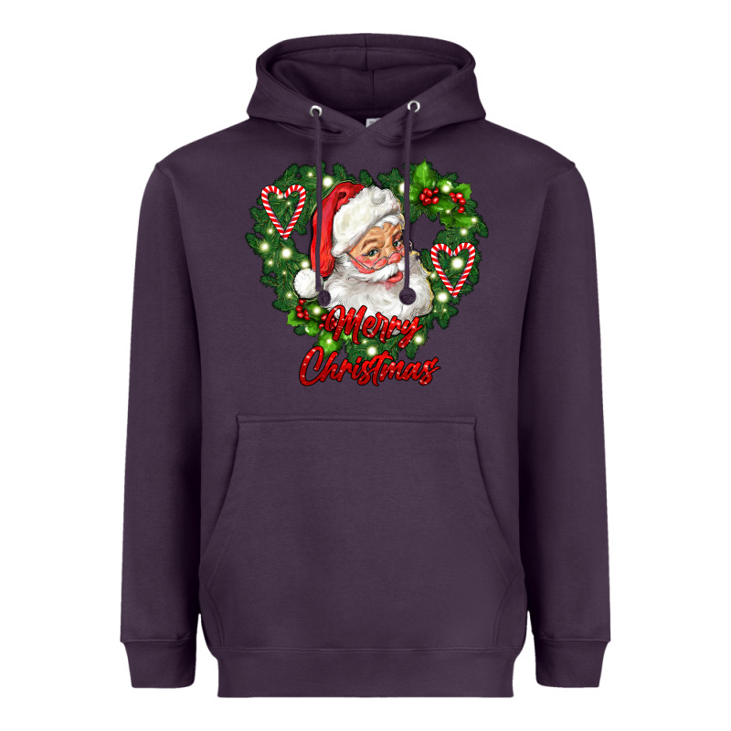 Merry Christmas Santa Heavyweight Hoodie by RanaPortraitStore | Teevron