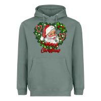 Sage merry christmas santa Heavyweight Hoodie - RanaPortraitStore
