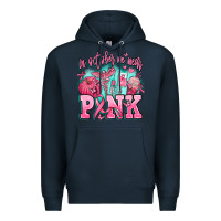 Navy in october we wear pink Premium Hoodie - AdoDesignShop
