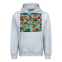 Heather Grey Western Teacher Pencil Urban Hoodie - LillyAllenDesigns