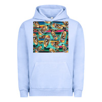 Pigment Grape Ice Western Teacher Pencil Urban Hoodie - LillyAllenDesigns