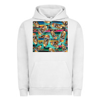 Pigment Lunar Rock Western Teacher Pencil Urban Hoodie - LillyAllenDesigns