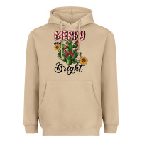 Mushroom merry and bright with cactus Heavyweight Hoodie - RanaPortraitStore