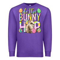 Purple Do the bunny hop Easter Day Premium Sweatshirt - Neo Western