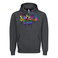 Smoke It's spooky season Zipper Hoodie - RanaPortraitStore