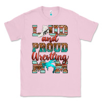 Bubblegum Pink loud and proud wrestling mom Classic Tee - RanaPortraitStore