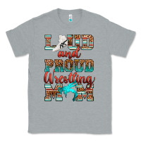 Heather Grey loud and proud wrestling mom Classic Tee - RanaPortraitStore