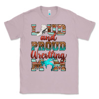 Lilac loud and proud wrestling mom Classic Tee - RanaPortraitStore