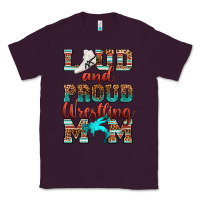 Plum loud and proud wrestling mom Classic Tee - RanaPortraitStore