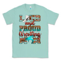 Seafoam loud and proud wrestling mom Classic Tee - RanaPortraitStore