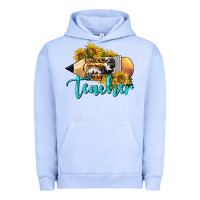 Pigment Grape Ice Western Teacher Pencil Urban Hoodie - LillyAllenDesigns
