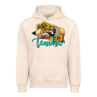 Sandshell Western Teacher Pencil Urban Hoodie - LillyAllenDesigns