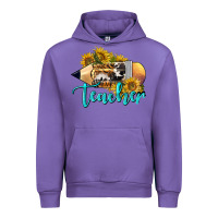 Tulip Western Teacher Pencil Urban Hoodie - LillyAllenDesigns