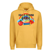 Mustard back to school hello second grade 3200x2400 Premium Hoodie - AdoDesignShop