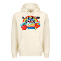 Tofu back to school hello second grade 3200x2400 Premium Hoodie - AdoDesignShop