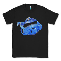 Black Chin Guard Fa Element 1 Classic Tee - FaDigitalArtStudio