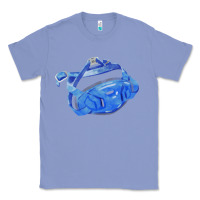 Colony Blue Chin Guard Fa Element 1 Classic Tee - FaDigitalArtStudio