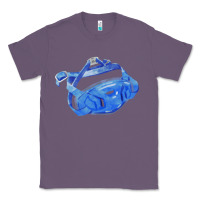 Lavender Chin Guard Fa Element 1 Classic Tee - FaDigitalArtStudio