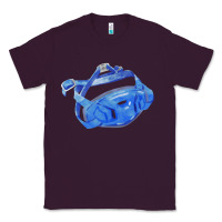 Plum Chin Guard Fa Element 1 Classic Tee - FaDigitalArtStudio