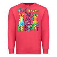 Cardinal Don't worry be hoppy Easter Day Premium Sweatshirt - Neo Western