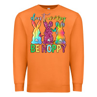Carrot Don't worry be hoppy Easter Day Premium Sweatshirt - Neo Western