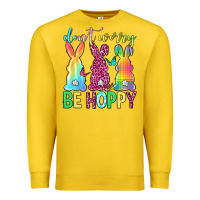Lemon Don't worry be hoppy Easter Day Premium Sweatshirt - Neo Western