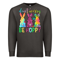 Smoke Don't worry be hoppy Easter Day Premium Sweatshirt - Neo Western