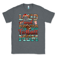 Charcoal Heather loud and proud football mom Classic Tee - RanaPortraitStore