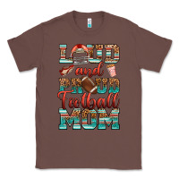 Chestnut loud and proud football mom Classic Tee - RanaPortraitStore