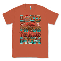 Copper loud and proud football mom Classic Tee - RanaPortraitStore