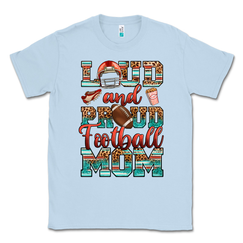 Loud And Proud Football Mom Classic Tee by RanaPortraitStore | Teevron