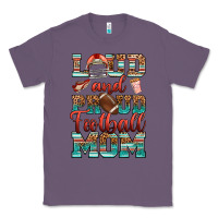 Lavender loud and proud football mom Classic Tee - RanaPortraitStore