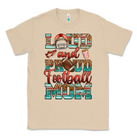 Mushroom loud and proud football mom Classic Tee - RanaPortraitStore