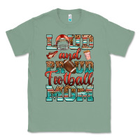 Sage loud and proud football mom Classic Tee - RanaPortraitStore