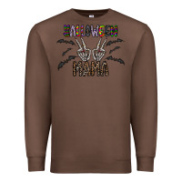 Chestnut halloween mama Premium Sweatshirt - CowhideDigitalArt