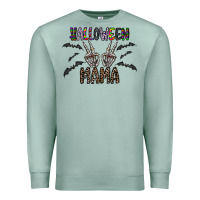 Seafoam halloween mama Premium Sweatshirt - CowhideDigitalArt