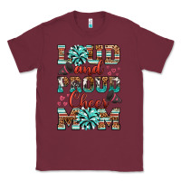 Burgundy loud and proud cheer mom Classic Tee - RanaPortraitStore