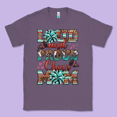 Loud And Proud Cheer Mom Classic Tee Designed By Ranaportraitstore
