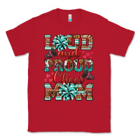 Red loud and proud cheer mom Classic Tee - RanaPortraitStore