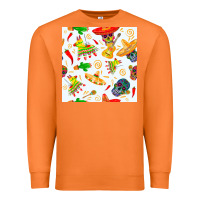 Carrot mexico seamless pattern Premium Sweatshirt - FaDigitalArtStudio