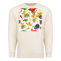 Sandshell mexico seamless pattern Premium Sweatshirt - FaDigitalArtStudio