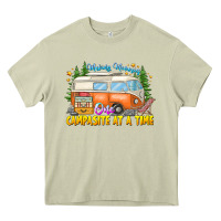 Mossy Making Memories Campsites Time Heavy Core Tee - CowhideDigitalArt