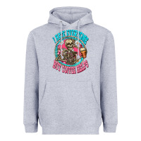 Heather Grey i hate everyone but coffee helps Heavyweight Hoodie - Zillion Design Studio