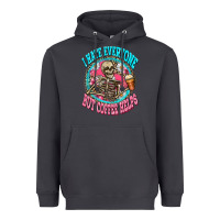 Smoke i hate everyone but coffee helps Heavyweight Hoodie - Zillion Design Studio