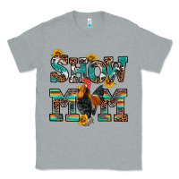 Heather Grey show mom rooster Classic Tee - RanaPortraitStore