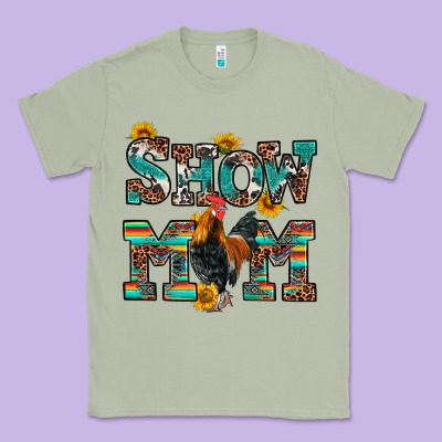 Show Mom Rooster Classic Tee Designed By Ranaportraitstore
