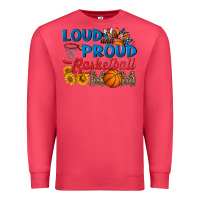Cardinal loud and proud basketball mom Premium Sweatshirt - HRA Design Shop