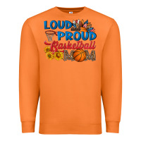 Carrot loud and proud basketball mom Premium Sweatshirt - HRA Design Shop