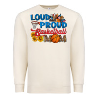Sandshell loud and proud basketball mom Premium Sweatshirt - HRA Design Shop