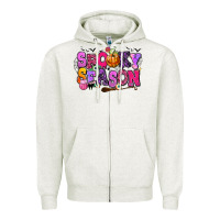 Spooky Season Halloween Zipper Hoodie | Teevron